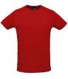 02995 Sprint SOL'S Unisex Sprint T-Shirt Red colour image